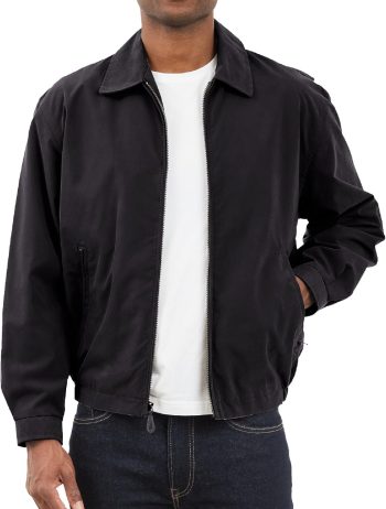 Men's Zip Front Golf Jacket Regular Big Tall Sizes