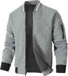 Men's Lightweight Casual Varsity Bomber Coat